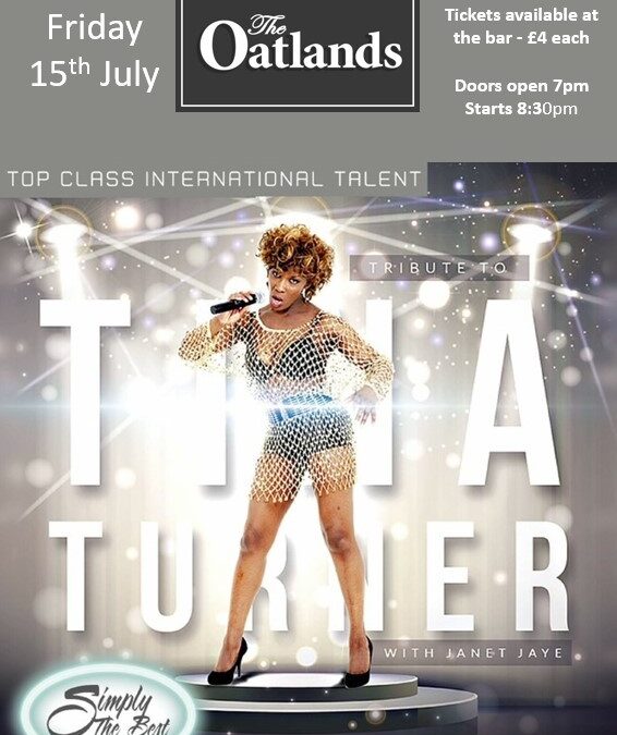 Tina Turner Tribute Night 15th July