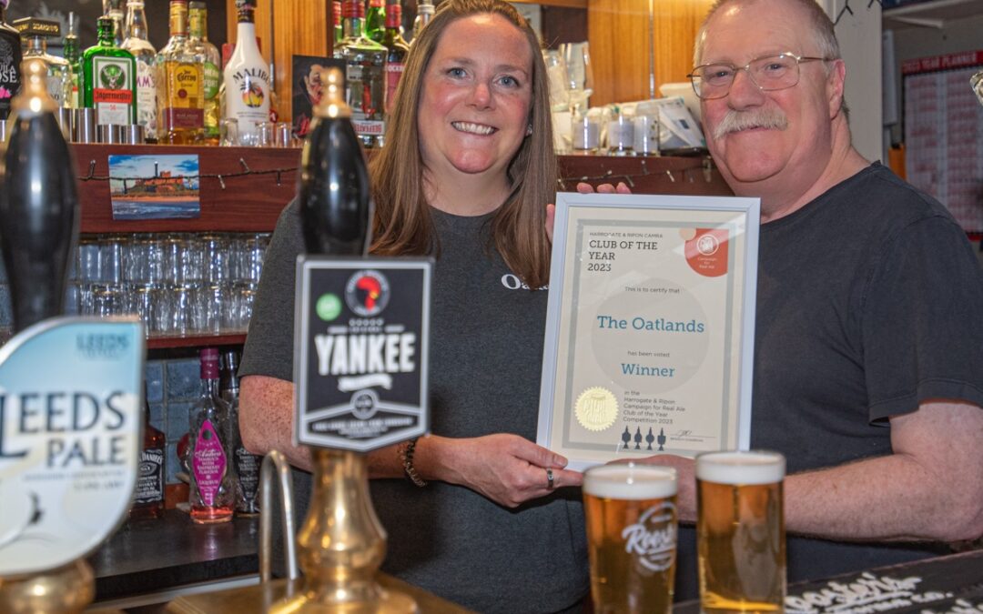 The Oatlands wins CAMRA Club of the Year 2023 award